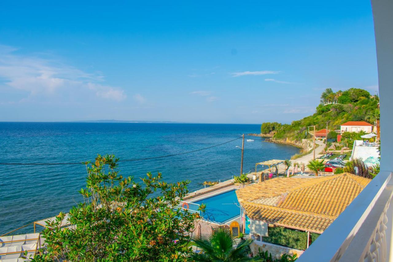Agoulos Beach Hotel Argassi Exteriör bild