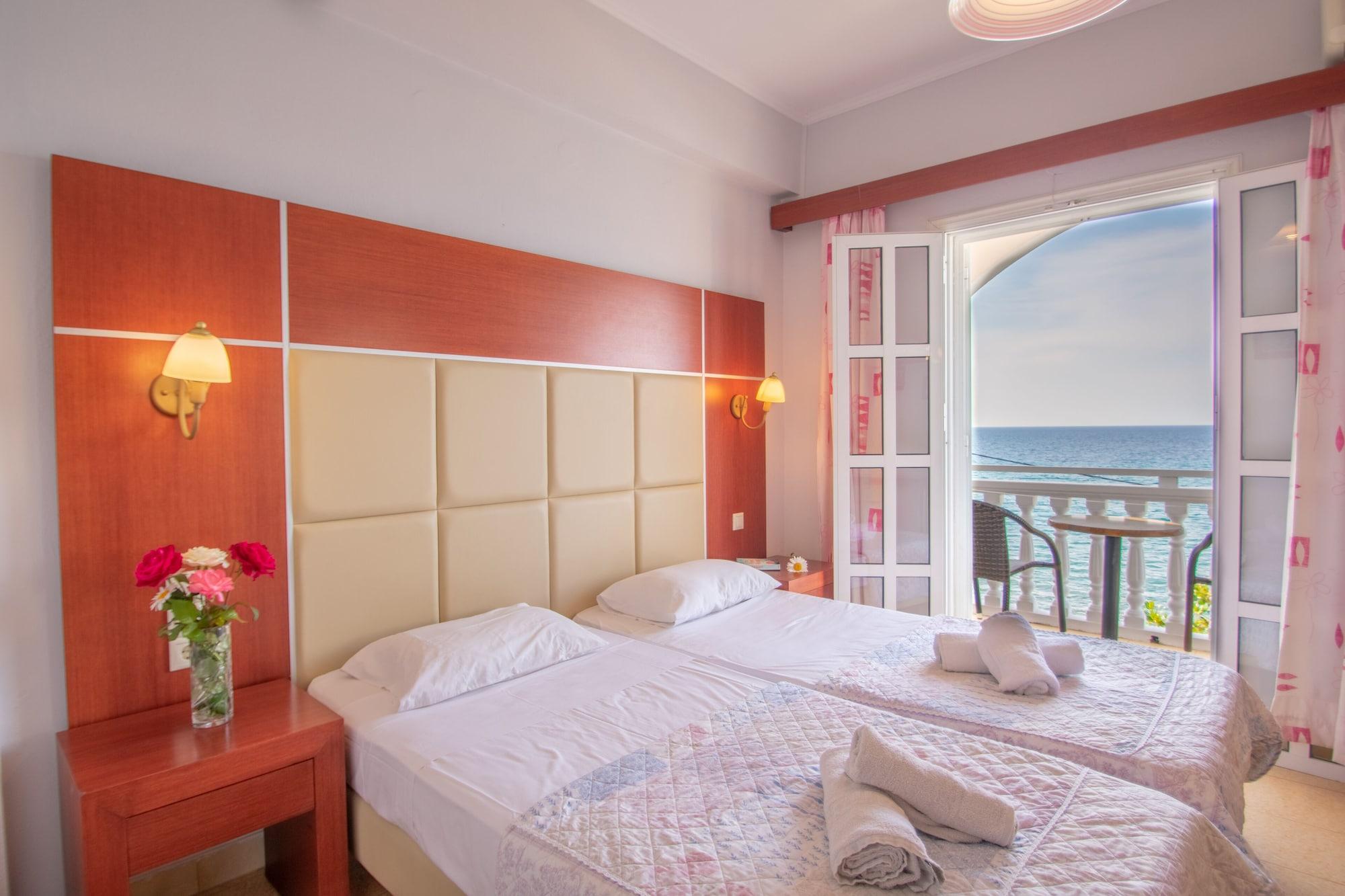 Agoulos Beach Hotel Argassi Exteriör bild