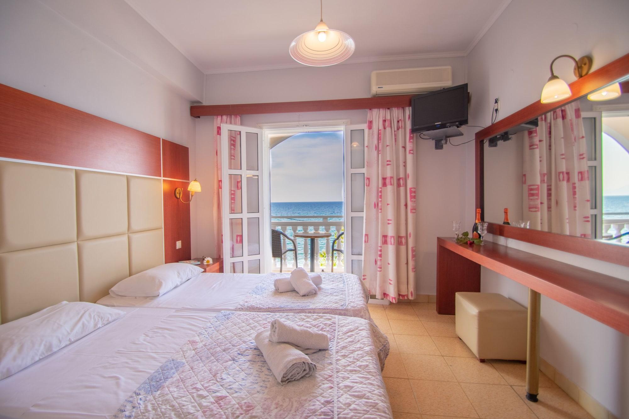 Agoulos Beach Hotel Argassi Exteriör bild