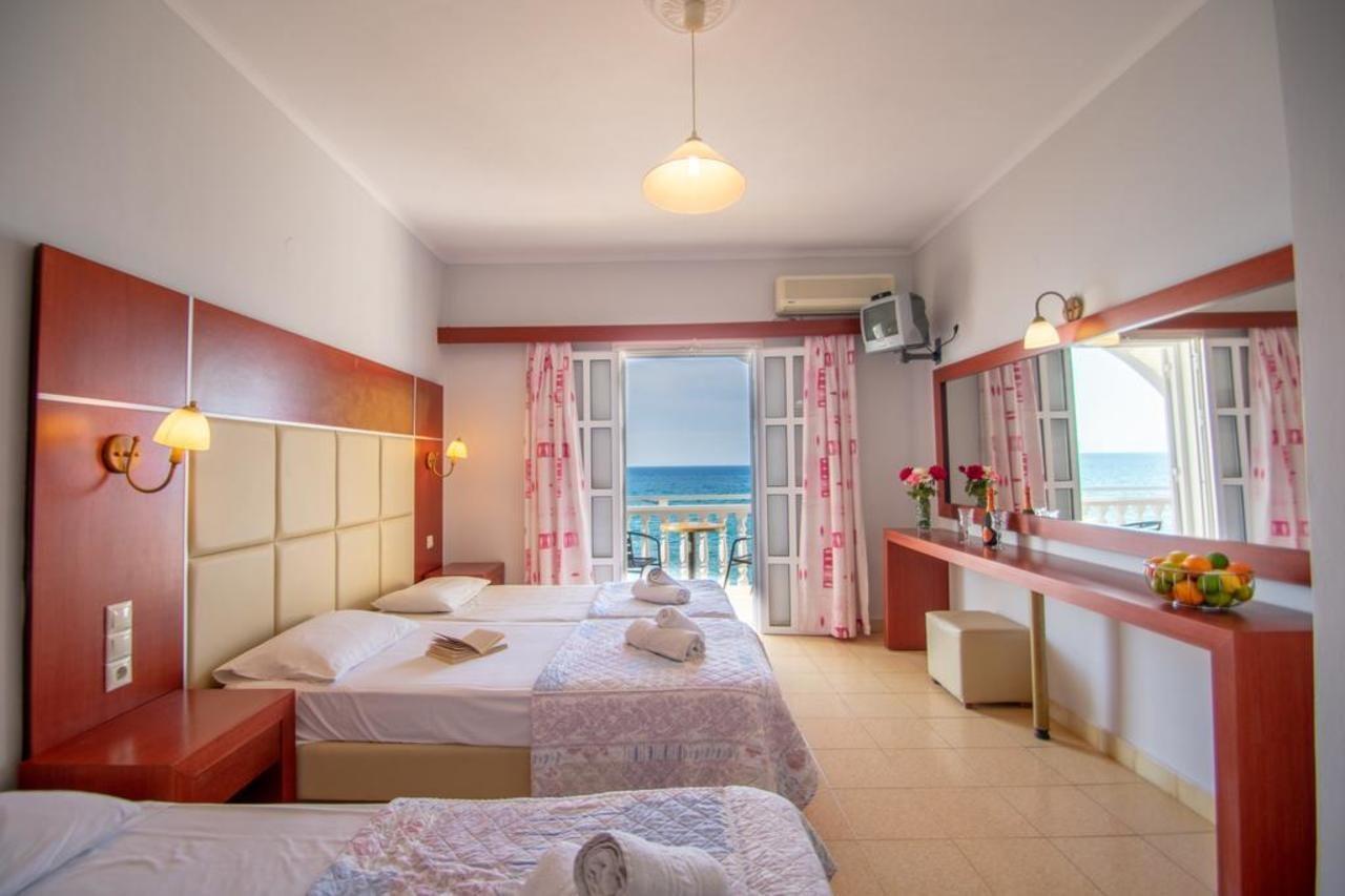 Agoulos Beach Hotel Argassi Exteriör bild